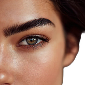 Perfect Eyebrows Vinyl Car Decal Sticker – Waterproof & UV-Resistant 