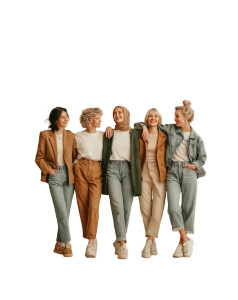 Vogue Cover Group Vinyl Car Decal Sticker – Waterproof & UV-Resistant 