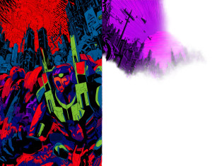 Evil Demon Robot Vinyl Car Decal Sticker – Waterproof & UV-Resistant 