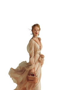 Graceful Beach Portrait Vinyl Car Decal Sticker – Waterproof & UV-Resistant 