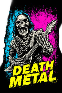 Grim Reaper Metal V2 Vinyl Car Decal Sticker – Waterproof & UV-Resistant 