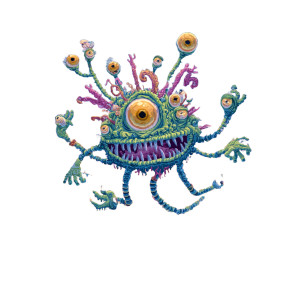 Psychedelic Alien Explorer Vinyl Car Decal Sticker – Waterproof & UV-Resistant Psychedelic Alien Explorer Vinyl Car Decal Sticker – Waterproof & UV-Resistant