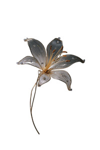 Lily Brooch Vinyl Car Decal Sticker – Waterproof & UV-Resistant Lily Brooch Vinyl Car Decal Sticker – Waterproof & UV-Resistant
