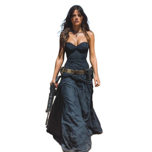 Desert Gunwoman Vinyl Car Decal Sticker – Waterproof & UV-Resistant Desert Gunwoman Vinyl Car Decal Sticker – Waterproof & UV-Resistant