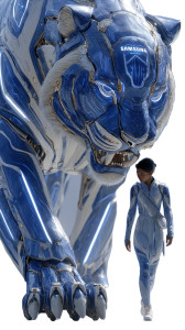 Cybernetic Tiger Guardian Vinyl Car Decal Sticker – Waterproof & UV-Resistant Cybernetic Tiger Guardian Vinyl Car Decal Sticker – Waterproof & UV-Resistant