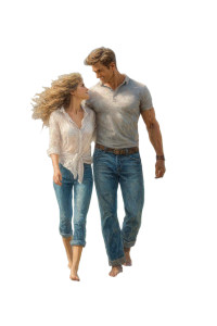 Romantic Beach Walk V3 Vinyl Car Decal Sticker – Waterproof & UV-Resistant  Romantic Beach Walk V3 Vinyl Car Decal Sticker – Waterproof & UV-Resistant