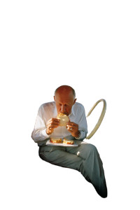 Man Eating Sandwich V2 Vinyl Car Decal Sticker – Waterproof & UV-Resistant Man Eating Sandwich V2 Vinyl Car Decal Sticker – Waterproof & UV-Resistant