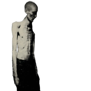 Skinny Bald Man Vinyl Car Decal Sticker – Waterproof & UV-Resistant 