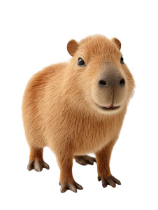 Cute Capybara V2 Vinyl Car Decal Sticker – Waterproof & UV-Resistant Cute Capybara V2 Vinyl Car Decal Sticker – Waterproof & UV-Resistant