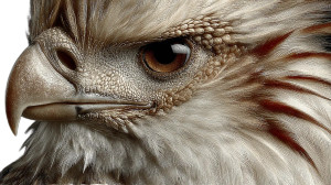 Mythical Bird Closeup Vinyl Car Decal Sticker – Waterproof & UV-Resistant 