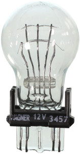 Long-Lasting 3457 Clear Turn Signal Light Bulb by Wagner Lighting | Miniature Design, Shock Resistant