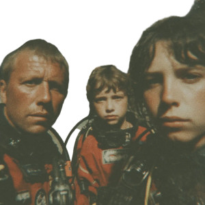 Scuba Family Backyard Vinyl Car Decal Sticker – Waterproof & UV-Resistant 