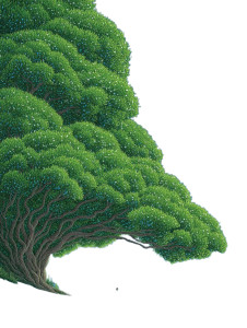 Meditative Tree Arch Vinyl Car Decal Sticker – Waterproof & UV-Resistant Meditative Tree Arch Vinyl Car Decal Sticker – Waterproof & UV-Resistant