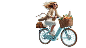 Joyful Bike Ride Vinyl Car Decal Sticker – Waterproof & UV-Resistant Joyful Bike Ride Vinyl Car Decal Sticker – Waterproof & UV-Resistant