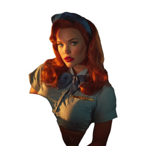 Jessica Rabbit Pilot Vinyl Car Decal Sticker – Waterproof & UV-Resistant 