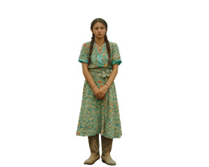 Ecuadorian Lady Portrait Vinyl Car Decal Sticker – Waterproof & UV-Resistant 