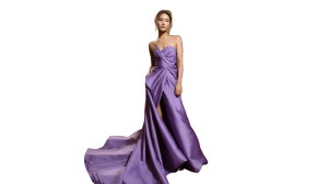 Violet Gown Elegance Vinyl Car Decal Sticker – Waterproof & UV-Resistant Violet Gown Elegance Vinyl Car Decal Sticker – Waterproof & UV-Resistant