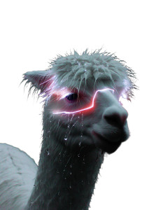 Alpaca Vinyl Car Decal Sticker – Waterproof & UV-Resistant 