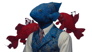 Authoritarian Leader Art Vinyl Car Decal Sticker – Waterproof & UV-Resistant 