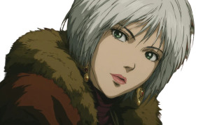 Anime Woman Close-Up V2 Vinyl Car Decal Sticker – Waterproof & UV-Resistant 