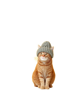 Ginger Cat In Hat Vinyl Car Decal Sticker – Waterproof & UV-Resistant Ginger Cat In Hat Vinyl Car Decal Sticker – Waterproof & UV-Resistant
