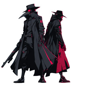 Plague Doctor Robot V2 Vinyl Car Decal Sticker – Waterproof & UV-Resistant Plague Doctor Robot V2 Vinyl Car Decal Sticker – Waterproof & UV-Resistant