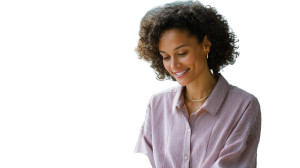 Business Woman Working V5 Vinyl Car Decal Sticker – Waterproof & UV-Resistant 