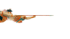 Epic Ramayana Battle Vinyl Car Decal Sticker – Waterproof & UV-Resistant 