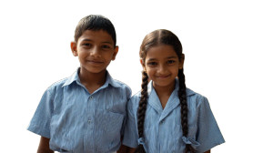 Indian School Duo Vinyl Car Decal Sticker – Waterproof & UV-Resistant 