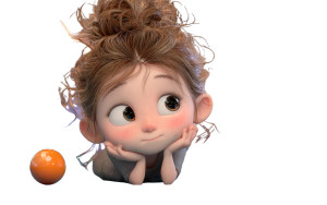 Cute Girl Playing Pool Vinyl Car Decal Sticker – Waterproof & UV-Resistant 