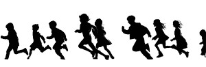 Children Silhouette Vinyl Car Decal Sticker – Waterproof & UV-Resistant 