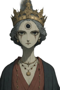 Renaissance Princess Moth V2 Vinyl Car Decal Sticker – Waterproof & UV-Resistant 