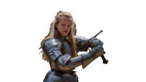 Female Knight V19 Vinyl Car Decal Sticker – Waterproof & UV-Resistant Female Knight V19 Vinyl Car Decal Sticker – Waterproof & UV-Resistant