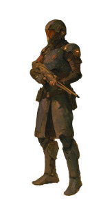 Retro Sci-Fi Soldier V3 Vinyl Car Decal Sticker – Waterproof & UV-Resistant 