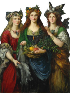 Seasons Personified Vinyl Car Decal Sticker – Waterproof & UV-Resistant 