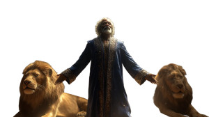 Daniel In Lion'S Den Vinyl Car Decal Sticker – Waterproof & UV-Resistant 