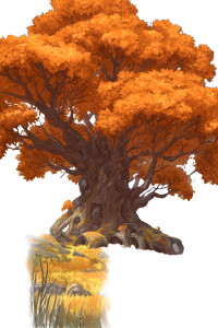 Majestic Fantasy Tree Vinyl Car Decal Sticker – Waterproof & UV-Resistant Majestic Fantasy Tree Vinyl Car Decal Sticker – Waterproof & UV-Resistant