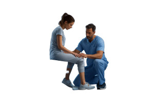 Rehabilitation Clinic Scene Vinyl Car Decal Sticker – Waterproof & UV-Resistant Rehabilitation Clinic Scene Vinyl Car Decal Sticker – Waterproof & UV-Resistant