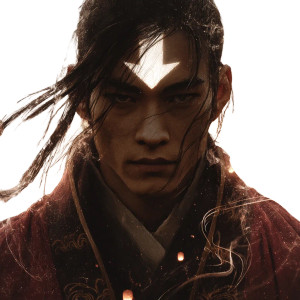 Anime Monk Portrait Vinyl Car Decal Sticker – Waterproof & UV-Resistant 