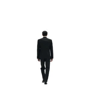 Tailored Suit Man Vinyl Car Decal Sticker – Waterproof & UV-Resistant 