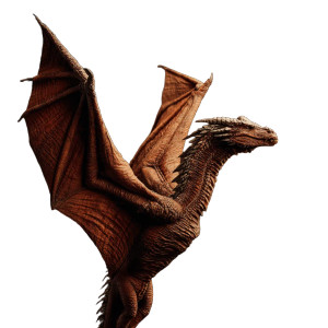 Mythical Dragon Portrait Vinyl Car Decal Sticker – Waterproof & UV-Resistant 