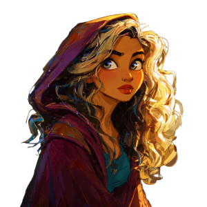 Female Character Art V2 Vinyl Car Decal Sticker – Waterproof & UV-Resistant 