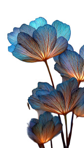 Luminescent Floral Pattern Vinyl Car Decal Sticker – Waterproof & UV-Resistant 