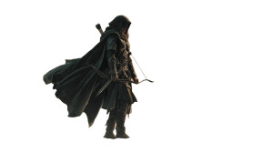 Mystic Ranger Silhouette Vinyl Car Decal Sticker – Waterproof & UV-Resistant 