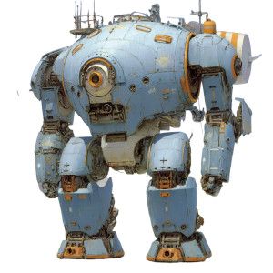 Huge Mechs Vinyl Car Decal Sticker – Waterproof & UV-Resistant 