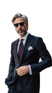 Italian Man Suit V2 Vinyl Car Decal Sticker – Waterproof & UV-Resistant 
