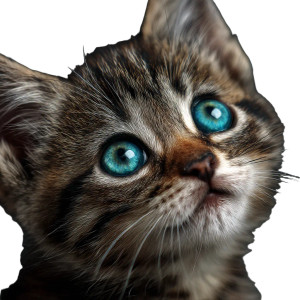 Cute Cat V29 Vinyl Car Decal Sticker – Waterproof & UV-Resistant 