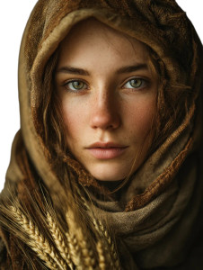 Ancient Beauty Portrait V2 Vinyl Car Decal Sticker – Waterproof & UV-Resistant 