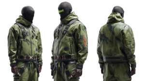 Cyberpunk Tactical Operative Vinyl Car Decal Sticker – Waterproof & UV-Resistant 