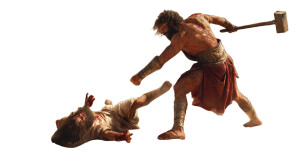 Ancient Brutality Scene Vinyl Car Decal Sticker – Waterproof & UV-Resistant 